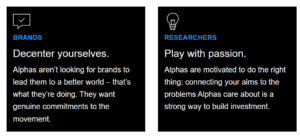 The Alpha Effect - Brands vs Researchers - Box 2
