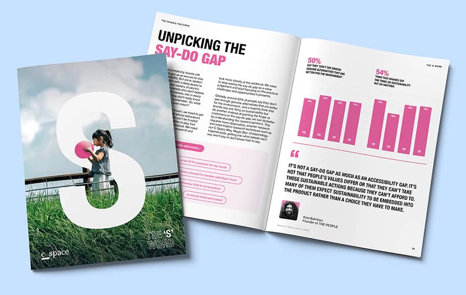 The S Word Report Cover and Interior Shot