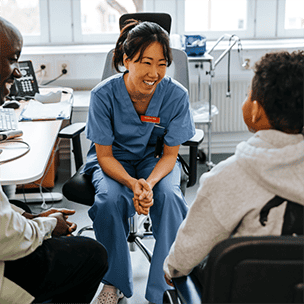 Doctor consultation with patient
