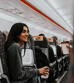 Airline flight passengers