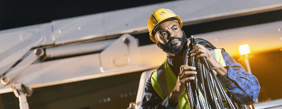 Utility worker